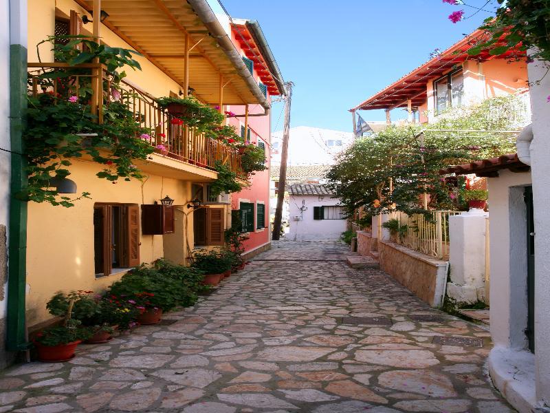 Alexis Apartments Benitses  Esterno foto